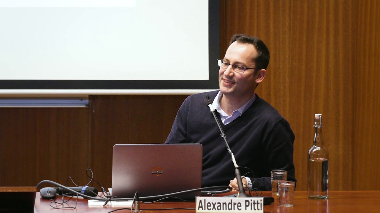 Alexandre Pitti lors de son intervention à la conférence Université Ouverte en 2019