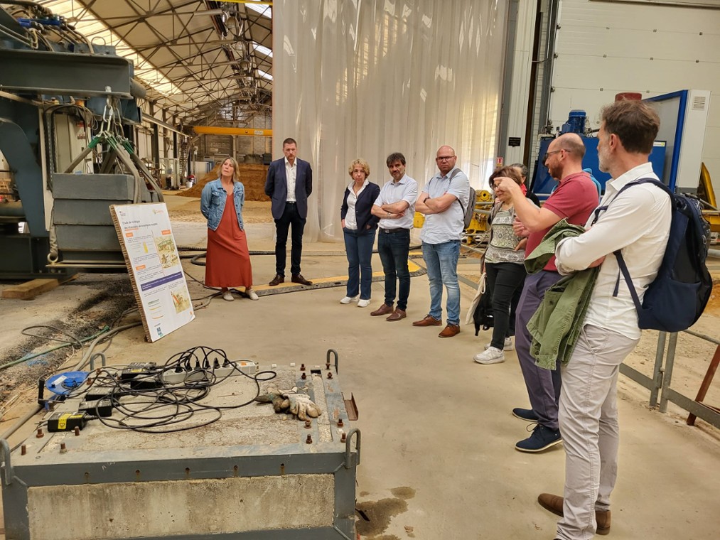 Visite de la plateforme technique du Cerema de Grand Quevilly, le jeudi 29 juin 2023