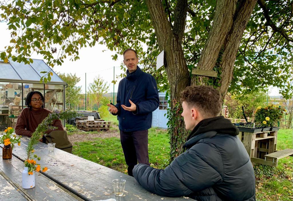 Les étudiants de Sciences Po Saint-Germain-En-Laye créent un portager participatif en permaculture 