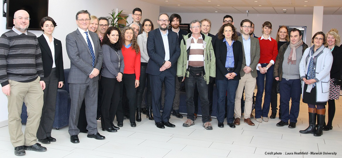 A delegation from Paris-Seine visited the University of Warwick